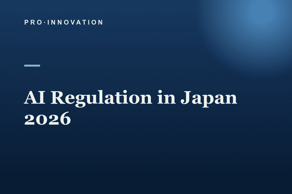 Cover Image for Japan's AI Regulation in 2026: What the AI Promotion Act and Updated Guidelines Mean for Foreign Businesses