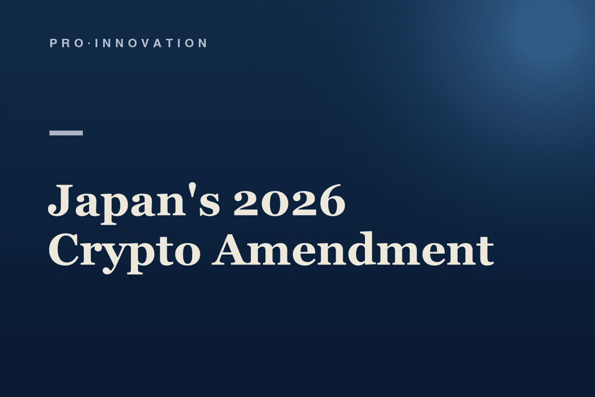 Cover Image for Japan's 2026 Crypto Amendment: What Changes, and When