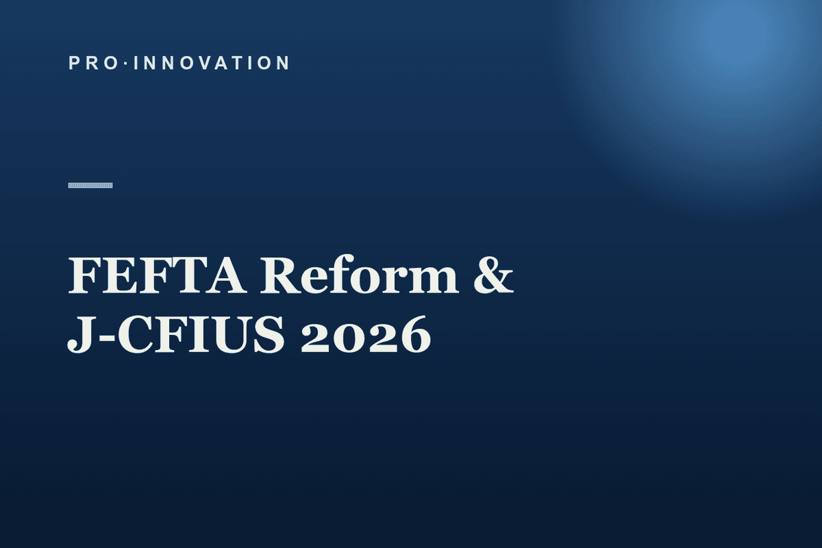 Cover Image for Japan's FDI Regime Grows Teeth: What the 2026 FEFTA Reform and 'J-CFIUS' Mean for Inbound M&A
